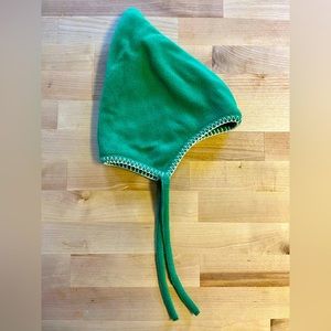 Hanna Andersson Green Fleece Gnome Hat Sz XS